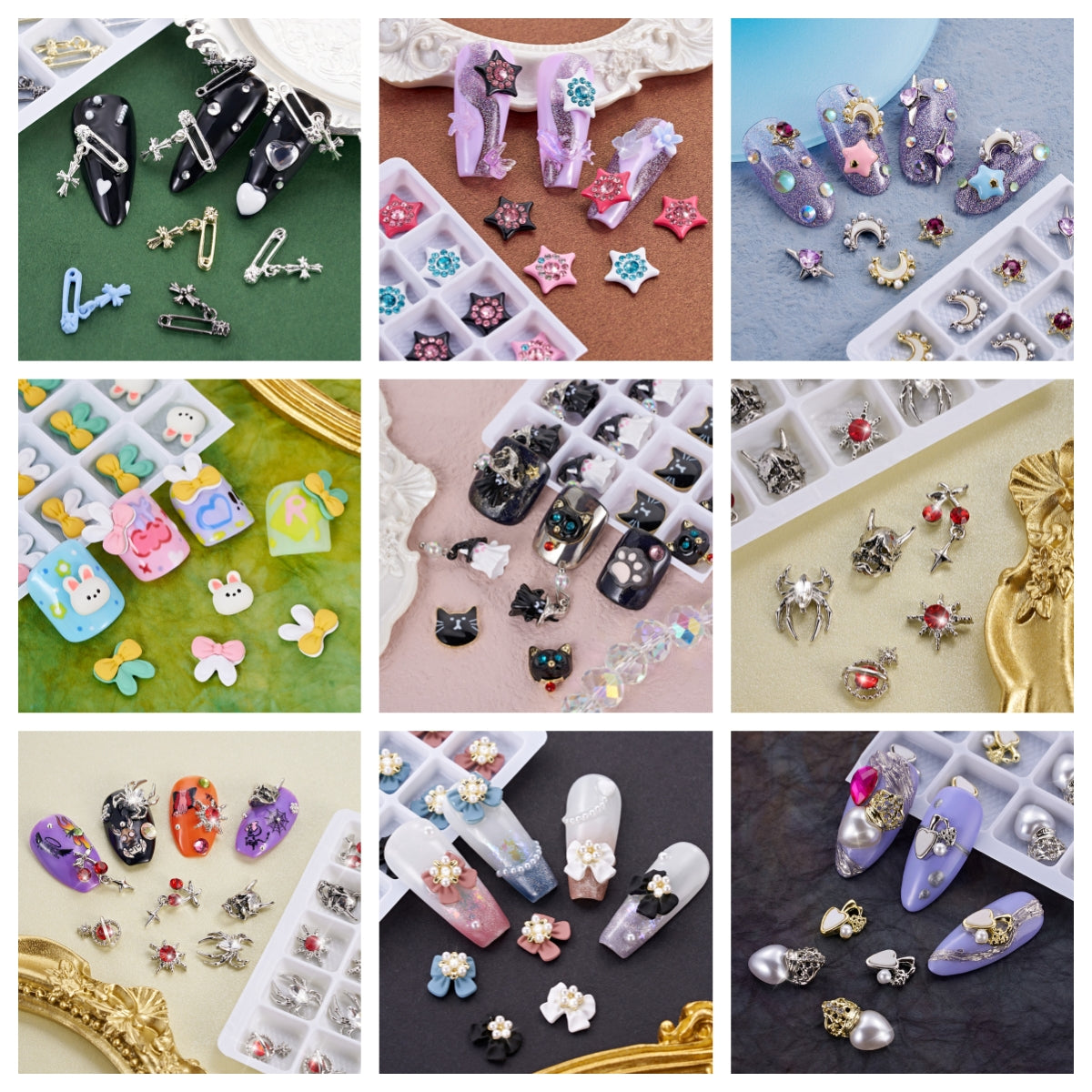 Nail Charms Blind Bags - Open in Live