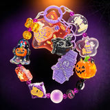 【For Keychain】-Candy Ghost(Acrylic&Resin Beads)