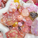 【For Keychain】-Blush Grace(Acrylic&Resin Beads)