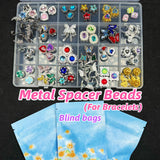 【Hot🔥】Metal Spacer Beads(for bracelets) Blind Bags-Pack in Live