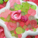 【New!✨For Keychain】-Lime Pink Jelly
