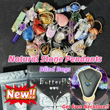 Natural Stone Pendant Blind Bags-Open in Live