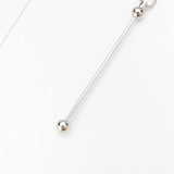 Beadable Christmas Ornament Hooks