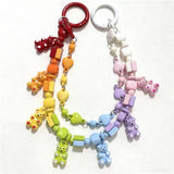【Accessories】-Rainbow Bear Pendants(Acrylic)
