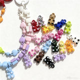 【Accessories】-Rainbow Bear Pendants(Acrylic)