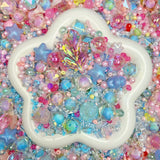 【For Keychain/ Jewelry】-Candy Haze(Acrylic&Glass Beads)