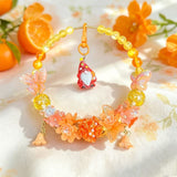 【New!✨For Keychain】-Orange Petals
