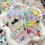 【MewmewMix】-Bowtie Mix(Bracelet/Earring/Keychain/Hairclip/Nails/Socks/Squishy DIY)