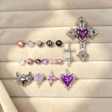 【New!✨MewMew Mix】-Purple Nightfall(Glass Beads)