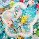 【For Keychain】-Ocean Bubbles(Acrylic&Resin Beads)