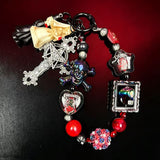 【For Keychain】-Bone Veil(Acrylic&Resin Beads)