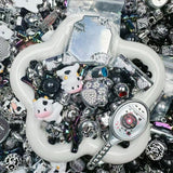 【For Keychain】-Spotty Moo Beads