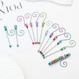 Beadable Christmas Ornament Hooks