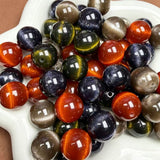 【For Pen/Keychain】-Tiger Eye Effect Resin Beads Mix(Resin Beads)