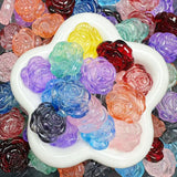 【For Jewelry】- True Love Roses(Glass Beads)