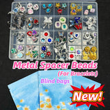 【New!】Metal Spacer Beads(for bracelets) Blind Bags-Pack in Live