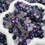 【New!✨MewMew Mix】-Purple Nightfall(Glass Beads)