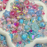 【For Keychain/ Jewelry】-Candy Haze(Acrylic&Glass Beads)