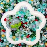 【For Jewelry/Keychain】-Koi Bubbles(Glass & Acrylic Beads)