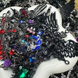 【MewMew Mix】-Gothic Pendants(Black)